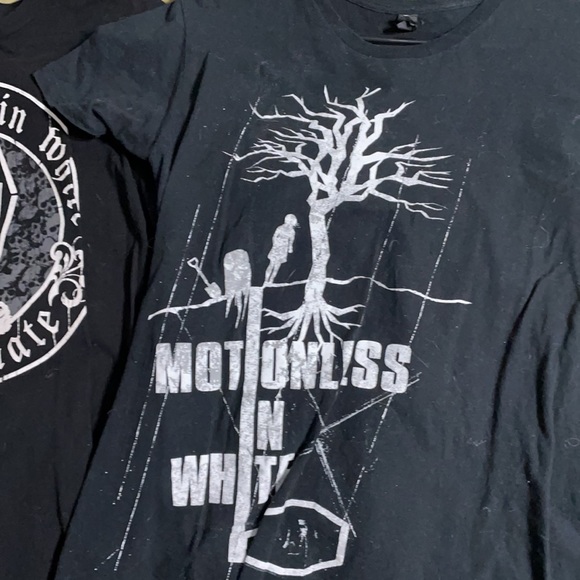 Three band shirts size L. - Picture 2 of 3